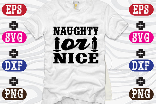 Naughty or nice SVG Nurstore 