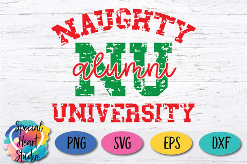 Naughty University Alumni SVG Special Heart Studio 