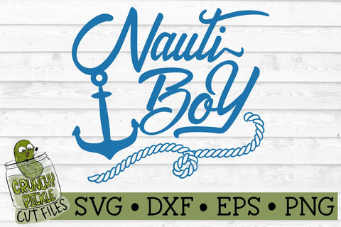Nauti Boy SVG Crunchy Pickle 