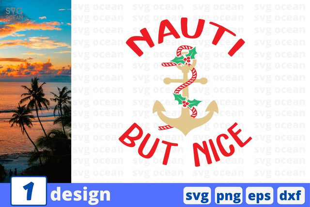 Nauti But Nice SVG Cut File SVG SvgOcean 