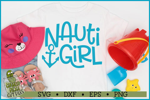 Nauti Girl Anchor SVG File SVG Crunchy Pickle 