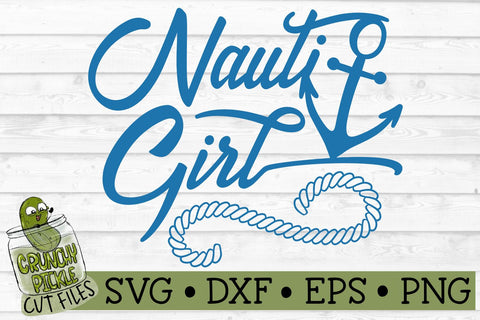 Nauti Girl SVG Crunchy Pickle 