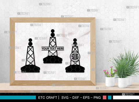 Nautical Buoy Monogram, Nautical Buoy Silhouette, Nautical Buoy Svg, Buoy Svg, Life Buoy, Navy, Boat Helm, SB00080 SVG ETC Craft 