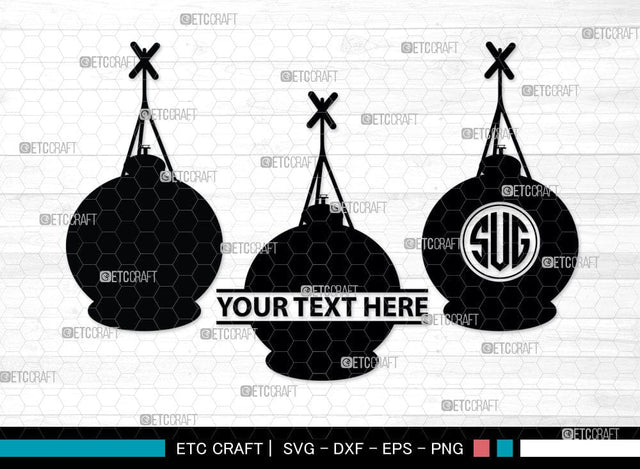 Nautical Buoy Monogram, Nautical Buoy Silhouette, Nautical Buoy Svg, Buoy Svg, Life Buoy, Navy, Boat Helm, SB00080 SVG ETC Craft 