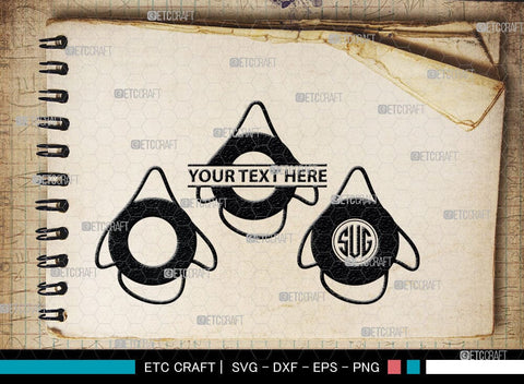 Nautical Buoy Monogram, Nautical Buoy Silhouette, Nautical Buoy Svg, Buoy Svg, Life Buoy, Navy, Boat Helm, SB00080 SVG ETC Craft 