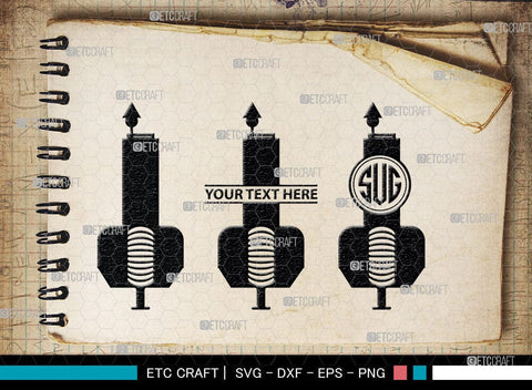 Nautical Buoy Monogram, Nautical Buoy Silhouette, Nautical Buoy Svg, Buoy Svg, Life Buoy, Navy, Boat Helm, SB00080 SVG ETC Craft 