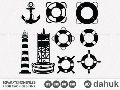 Nautical buoy svg,buoy svg,buoy clipart,buoy silhouette,buoy cricut,buoy cut files,Svg,Eps,Dxf,Png,digital art,clipart SVG dahukdesign 