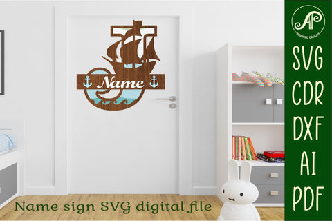 Nautical Monogram Letter J SVG Cut File Graphic SVG APInspireddesigns 