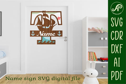 Nautical Monogram Letter T SVG Cut File Graphic SVG APInspireddesigns 