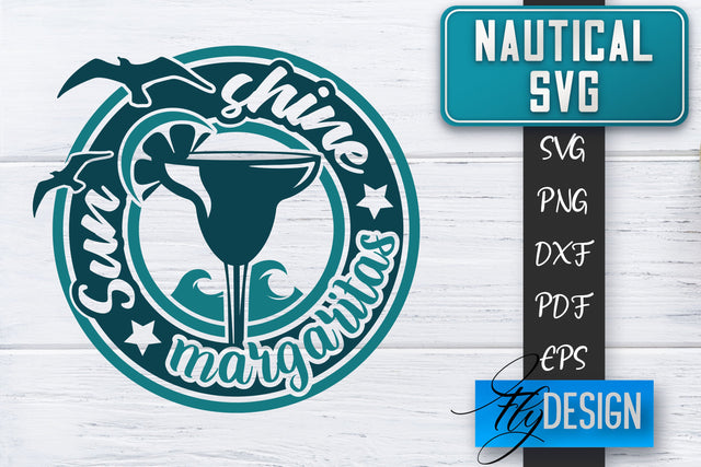 Nautical SVG | Summer Quotes SVG | Anchor SVG | Beach SVG Fly Design 