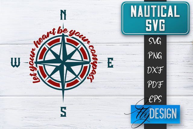Nautical SVG | Summer Quotes SVG | Anchor SVG | Beach SVG Fly Design 