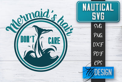 Nautical SVG | Summer Quotes SVG | Anchor SVG | Beach SVG Fly Design 