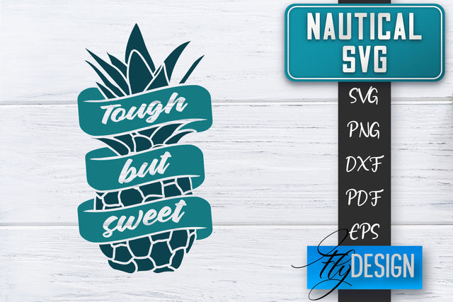 Nautical SVG | Summer Quotes SVG | Anchor SVG | Beach SVG Fly Design 