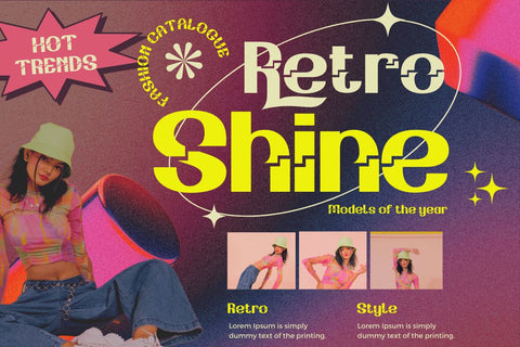 Navuti | Groovy Retro Font Font twinletter 