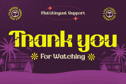 Navuti | Groovy Retro Font Font twinletter 