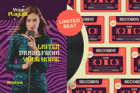 Navuti | Groovy Retro Font Font twinletter 