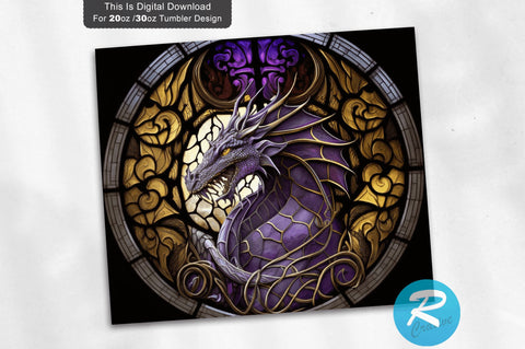 Navy Dragon 20 oz / 30 oz Tumbler PNG Sublimation Regulrcrative 