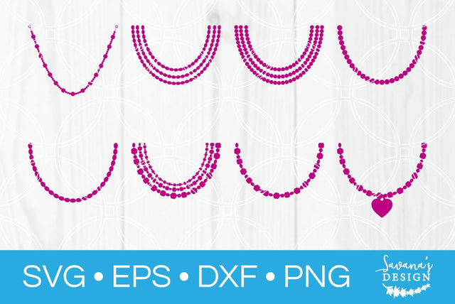 Necklace Bundle SVG SavanasDesign 