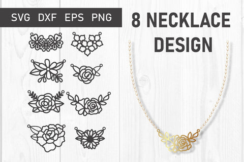 necklace SVG, jewelry necklace cut file SVG dadan_pm 