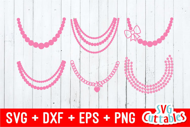 Necklaces SVG Svg Cuttables 