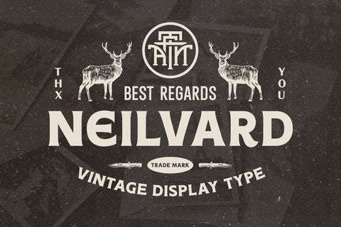 Neilvard Font Set Font Arterfak Project 