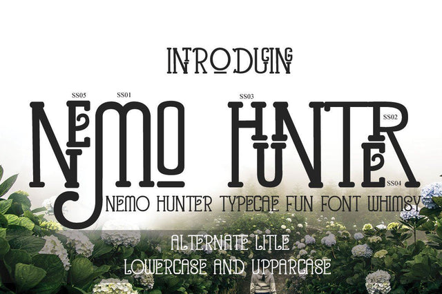 Nemo Hunter Font JH-CreativeFont 