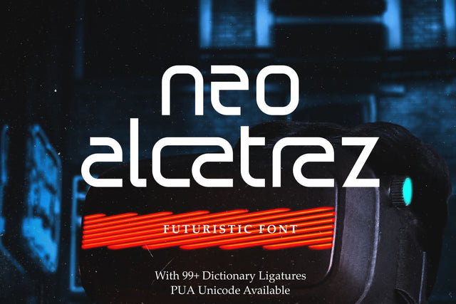 Neo Alcatraz Font Zeenesia Std 