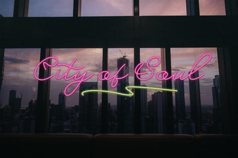Neon Bines Font eknojistudio99 