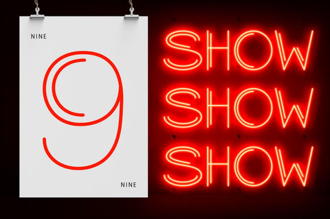 Neon Magic - Retro Cool Sans Serif Font Font Illushvara Design 