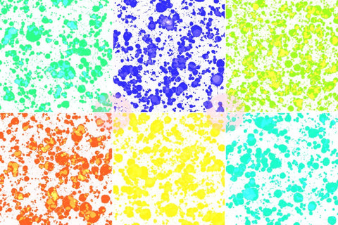 Neon Splatter Digital Papers Backgrounds Digital Pattern SineDigitalDesign 