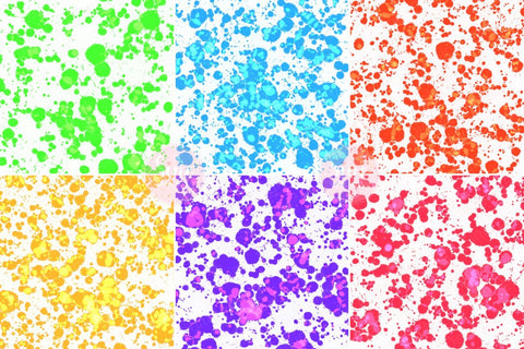 Neon Splatter Digital Papers Backgrounds Digital Pattern SineDigitalDesign 