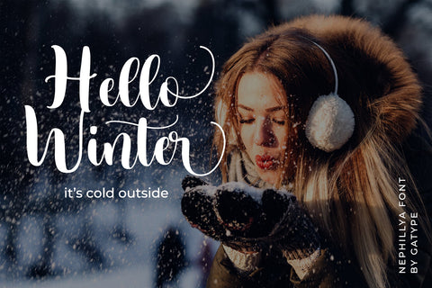 Nephillya Font gatype 