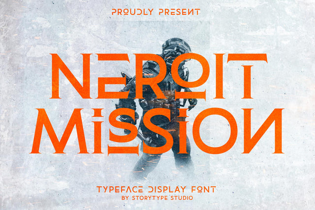 NEROIT MISSION Typeface Font Storytype Studio 