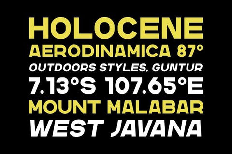 Nersans – Vintage Font Font Garisman Studio 