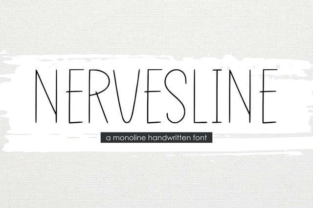 Nervesline Font Allouse.Studio 