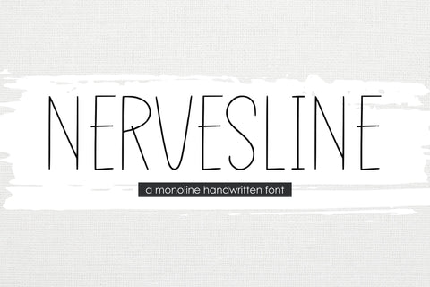 Nervesline Font Allouse.Studio 