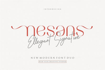 Nesans Font Hans Co 