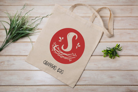 Nest Monogram Font Abo Daniel Studio 