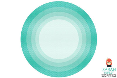 Nested Circles SVG Sarah Hurley 