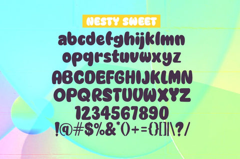 Nesti Sweet Font gatype 