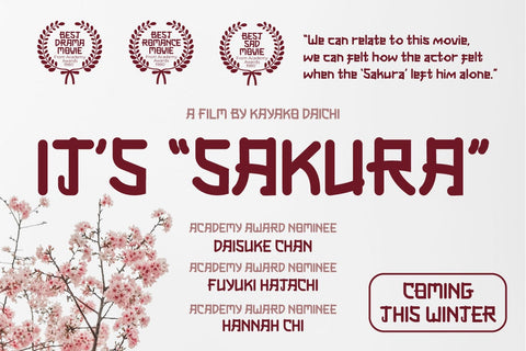 Nesuka Faux Japanese Font Font twinletter 