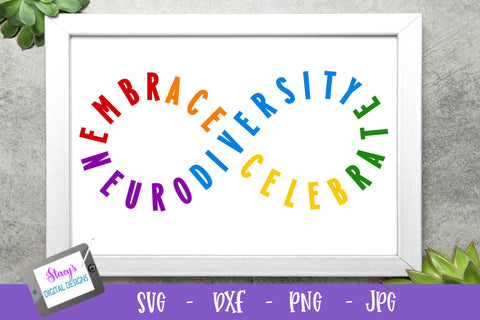 Neurodiversity Bundle - 6 Neurodiversity SVG Designs SVG Stacy's Digital Designs 