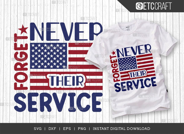 Never Forget Their Service SVG Cut File, Happy Confederate Memorial Day Svg, Confederate Heroes Day Svg, Confederate Memorial Quote, ETC T00630 SVG ETC Craft 