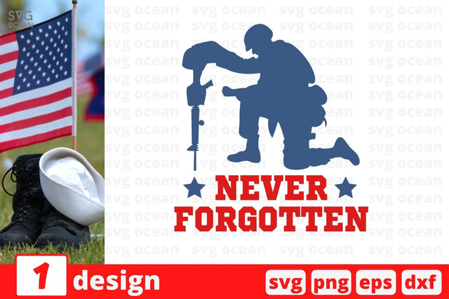 Never forgotten SVG Cut File SVG SvgOcean 