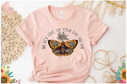 Never Give Up Butterfly Sublimation Sublimation Jagonath Roy 