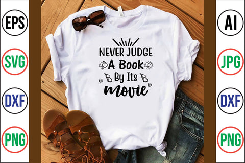 Never Judge a Book By Its Movie-svg SVG orpitasn 