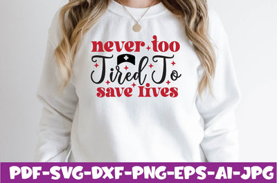 never too tired to save lives SVG farhad farhad 