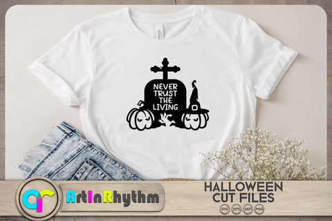 Never trust the living SVG, Halloween SVG SVG Artinrhythm shop 