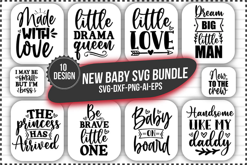 New Baby SVG Bundle SVG shah alam 