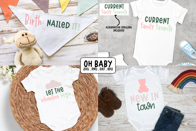 New Baby SVG Cut File | SVG Bundle SVG Illuztrate 